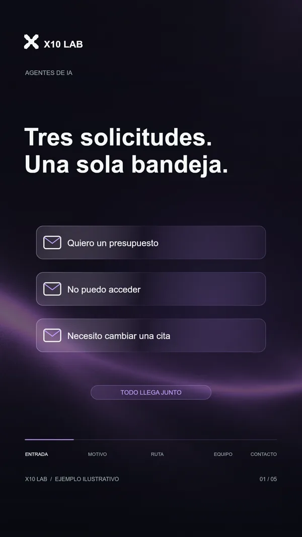 Escena de un reel de X10 LAB